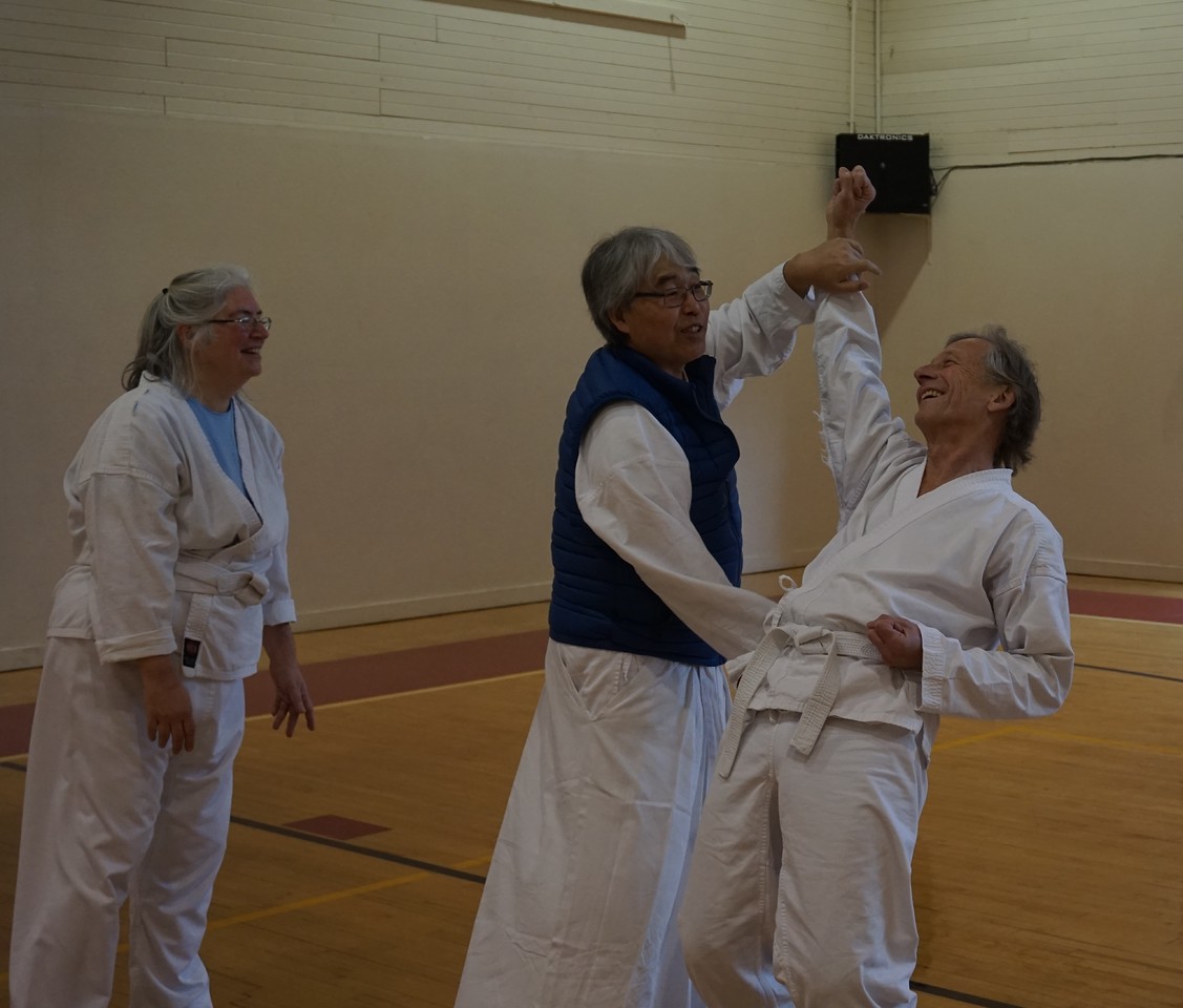 Minagawa Sensei Giving Gorei