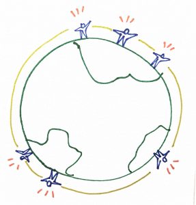 Hands around the world